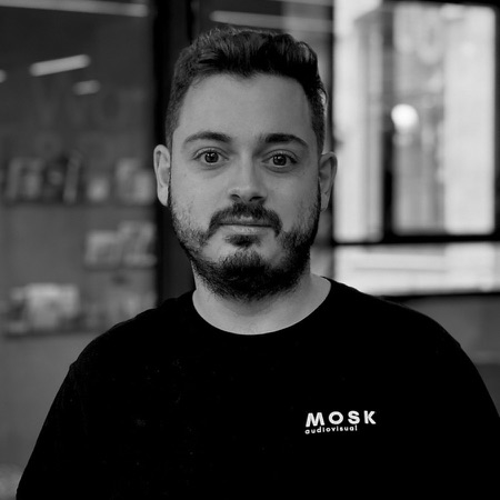 Pau Rodríguez, realitzador audiovisual de MOSK